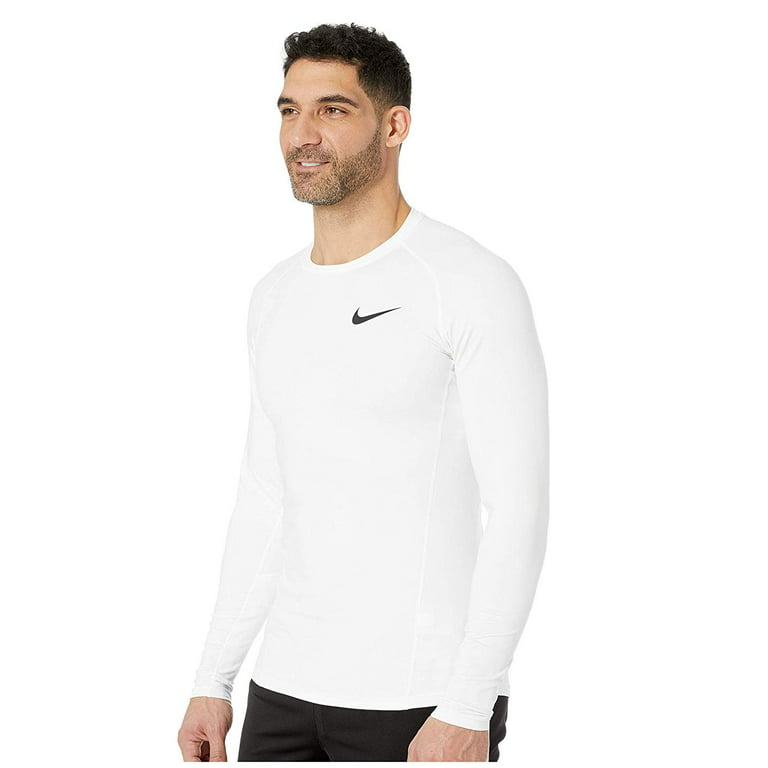 Aviación jefe roto Nike Men's Pro Therma Dri-FIT Long Sleeve Shirt - Walmart.com