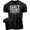T-Shirt Silver On Black, variant on Gymish Get Big Workout T-Shirt – Funny Gym Shirt for Men, Lifting Tee, Men’s Workout Shirt, Deadlift Gym T-Shirt, Athletic Gym Wear for Men