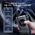 thumbnail image 5 of Car Air Pump Portable Mini Self Propelled Electric Tire Pump Air Pump Handheld Wireless Digital Display Charging Pump, 5 of 5