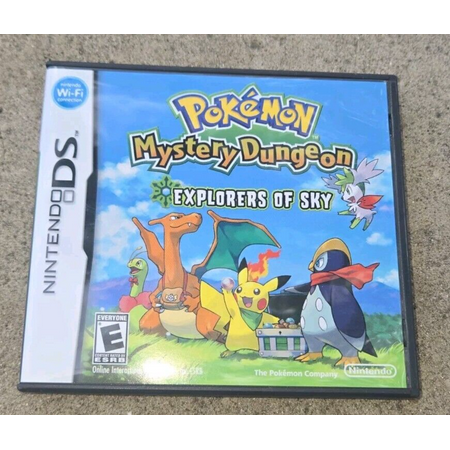 Pokemon Mystery Dungeon: Explorers of the Sky (Nintendo DS, 2009) Video Game
