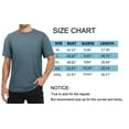 thumbnail image 7 of GENTS BLISS Crew Neck Men T shirts Short Sleeve Shirts for Men Contrast Lines Casual Men Shirts, 7 of 7