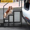 thumbnail image 4 of 2 Step RV Stairs, RV Steps with Handrail & Anti-Slip Panel - 660lb Capacity Portable Alloy Steel Ladder for Easy Access to RVs, Hot Tubs, and Travel Trailers, 4 of 9