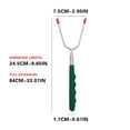 BINGTAOHU Barbecue Stainless Steel Wooden Handle Ushaped Telescopic Barbecue Fork BBQ Hot Dog