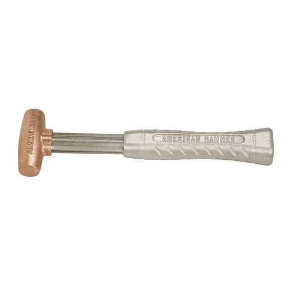 American Hammer Sledge Hammer,1 lb.,12 In,Aluminum AM1BZAG
