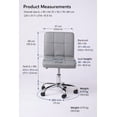 thumbnail image 4 of Ergonomic Leather Chair for Office or Waiting Room (4-Piece Set), 4 of 8