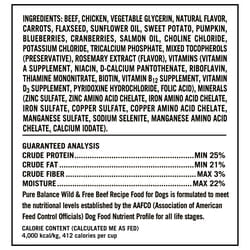 (2 pack) Pure Balance Wild & Free Air Dried Dog Food Beef Recipe, 2 lb