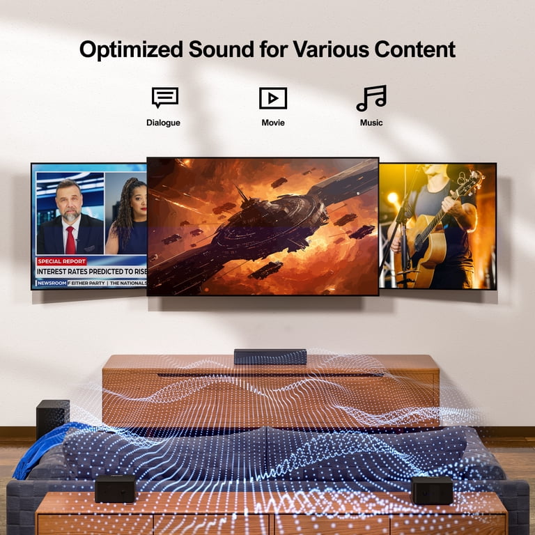 Ultimea Poseidon D50 5.1 Surround Soundbar System photo 6