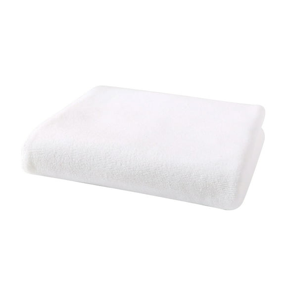 EeaseMX 70 * 140CM Absorbente Microfibra Baño Toalla de playa Secado Toalla Traje de baño Ducha (Blanco)