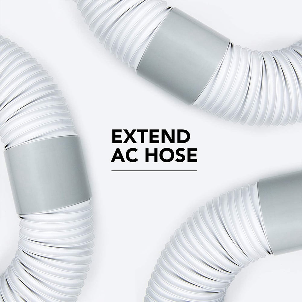 Portable Air Conditioner Exhaust Hose Coupler Window Adapter AC Unit Tube Connector Parts & Accessories 5.9Inch