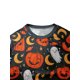 thumbnail image 5 of Sudaderas De Halloween Para Mujer Skull Ghost Cat Pumpkin Print Jersey De Manga Larga Tops XBTCLXEBCO Negro;L, 5 of 6