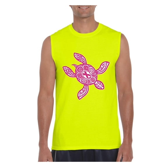 Mens Sea Turtle Hawaii Ultra Cotton Sleeveless T-Shirt