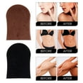 thumbnail image 5 of Self Tanner Mitt Set of 4 Self Tanning Mitt Applicator Tanning Glove for Self Tan Mitt Applicator, Back Applicator, Mini Self Tan Mit, Tanning Mitts Self Tanner Glove, Tan Glove, Brown, 5 of 9