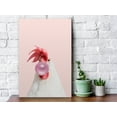 thumbnail image 3 of Awkward Styles Rooster with Pink Gum Prints Animal Blowing Bubble Gum Painting Artwork Pink Mood Poster Cute Rooster Canvas Decor Artwork Animal Collection for Office Decor Housewarming Gifts Ideas, 3 of 8