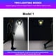 100/210 COB Lampe Murale Solaire de Chemin de Nivellement Extérieur Imperméable à l'Eau – image 5 sur 7