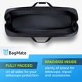 thumbnail image 3 of Telescope Bag bagmate Multipurpose Shock-Absorbent 39in, 3 of 7