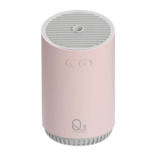 Humidificador de niebla de 320 ml con 7 colores Luz nocturna Humidificador de aire inalámbrico silencioso Apagado automático