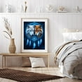 thumbnail image 6 of Diamond Art Kit for Adults, Wolf Dreamcatcher Blue Feathers Diamond Painting for Adults Beginners, 5D DIY Diamond Art Painting Kits, Colorful Diamond Painting Craft for Home Decor 12x16, 6 of 7