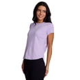 thumbnail image 3 of RBX Active Women's Quick Dry Short Sleeve Workout Top with Mesh Panels, 3 of 4
