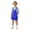 Blue, variant on Boys Overalls Shorts Dance Performance Kindergarten Stage Kids School Clothes