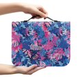 thumbnail image 2 of HELLHERO Tropical Leaf Print Church Bible Bag with Protective Large Capacity Bible Cover Case for Christian Study, PU Leather Bible Covers for Christian Prayer, 2 of 12