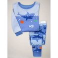 thumbnail image 1 of Conjuntos de pijamas para bebés, ropa de dormir de 2T-7T con animales para niños y niñas, ropa de dormir de Navidad para el hogar, pijama de I Love Mom Dad H127, 1 of 2