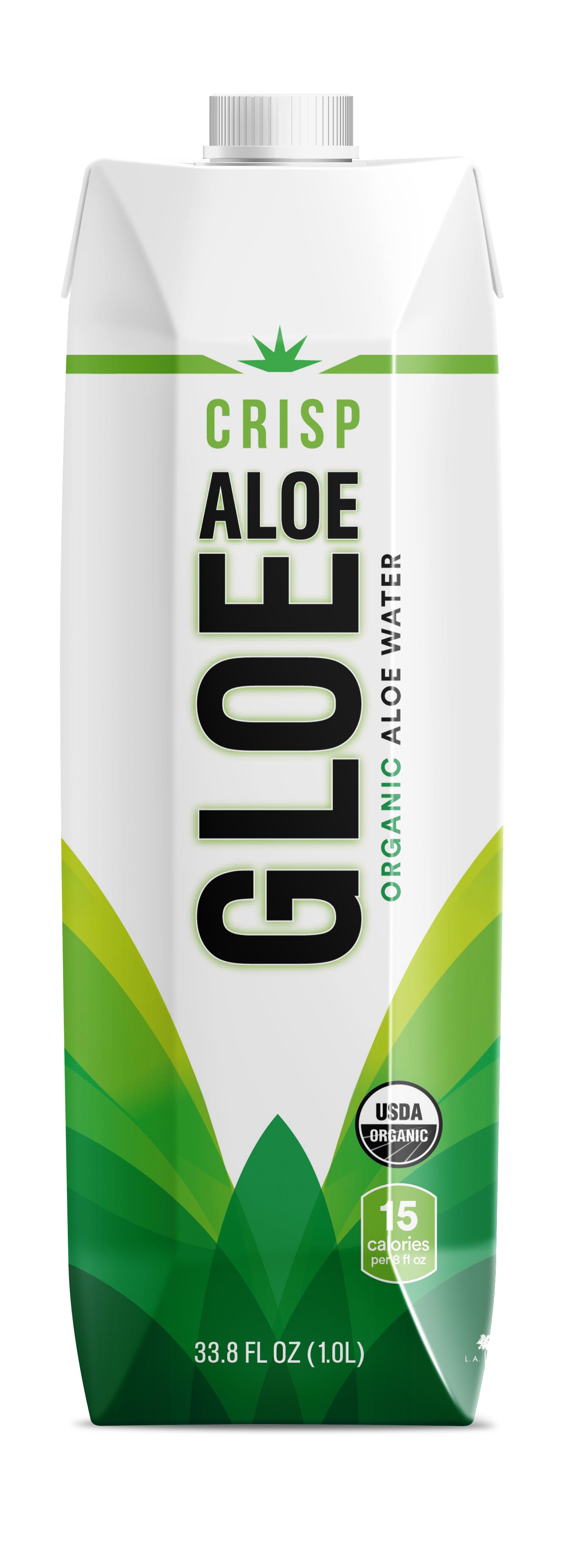 Aloe Gloe Organic Aloe Water-Crisp, 33.8 fl oz - image 4 of 4