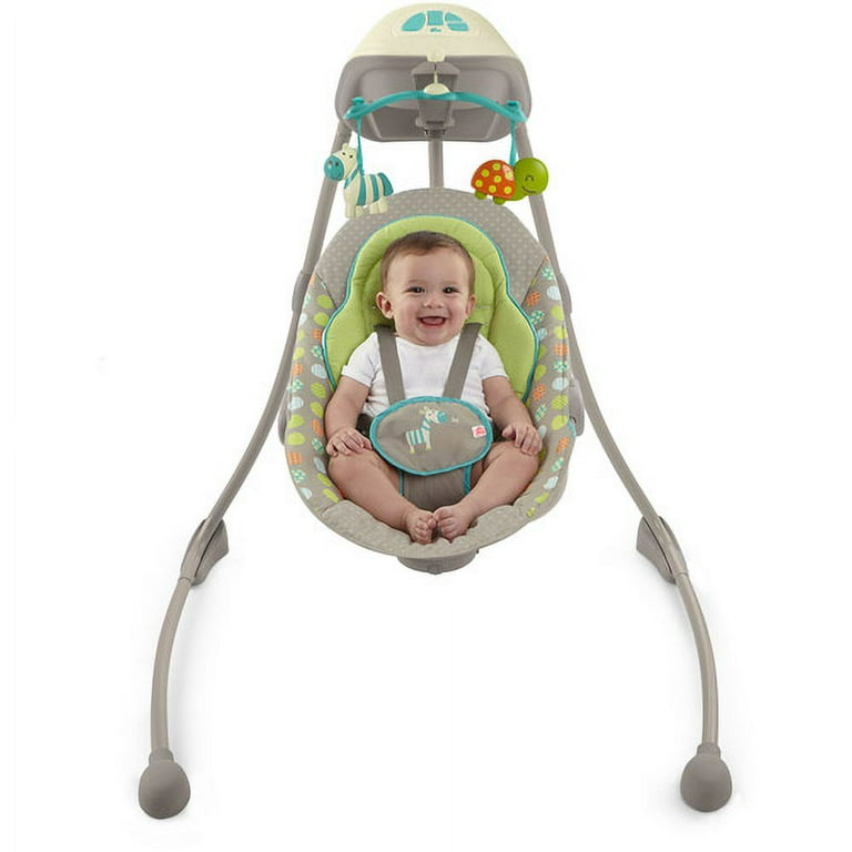 Bright Starts Up Up Away Plug In Sway Swing Walmart