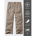 thumbnail image 7 of FEN AI Convertible Hiking Pants for Boy Kids Zip Off Scout Pants Youth Teen Quick Dry Outdoor Fishing Lightweight Trousers 14-16 Years, 7 of 7