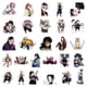 thumbnail image 4 of 50 pegatinas de anime para cosplay, pegatinas de personajes, accesorios de PVC impermeables, pegatinas de calcomanías, 4 of 6