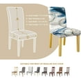 thumbnail image 3 of Abstract Chair Covers for Dining Room Set of 4, Dining Chairs Seat Cover,Kitchen Stretch Chair Covers,Seat Cover for Dining Chairs,Furniture Protector for Chairs Dining Room,Slipcover Chair Covers, 3 of 6