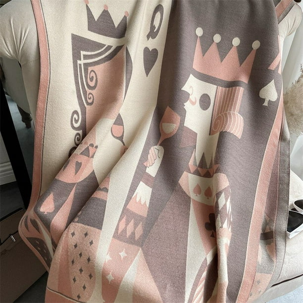 Chal de Pashmina con estampado para mujer, manta gruesa, suave, a la moda, Bufanda de cachemir para invierno, 2022 Fivean unisex