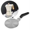 thumbnail image 2 of Placa Conductora de para Cocina Eléctrica, Cafetera Moka, Placa Conductora de Doméstica con Asa., 2 of 5