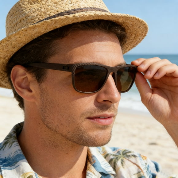 Polarized Sport Glasses for Outdoor Activities Lightweight Folding Aluminum Frame with Adjustable Fit and Suitable for All Ages