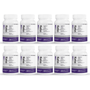 Keto Diet Radical Slime Exogenous Ketones 10 Bottles 600 Capsules