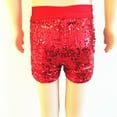 thumbnail image 2 of FAOWME Kids Hop Show Sequined Shorts Hot Pants Red 2-6years, 2 of 4