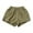 Army Green, variant on Mercatoo Toddler Baby Boys Girls Jogger Shorts Summer Stretch Denim Casual Shorts Solid Active with Pockets Half Pants