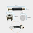 thumbnail image 5 of 25 Sets Fixings Flat Pack Furniture Fixings Cam Locks Bolts Wood Dowels Drawers, 5 of 7