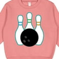 thumbnail image 3 of Inktastic Bowling Team Bowler Toddler Sweatshirt, 3 of 4