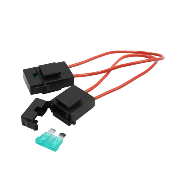 3 types d'adaptateur de circuit et kit de fusible - Support de fusible avec  fusible pour voitures camions bateaux