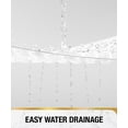 thumbnail image 4 of HITSLAM Bath Tub Shower Mat,35"x16" Washable Bathtub Mats,Suction Cups and Drain Holes to Keep Tubs Clean,White, 4 of 8