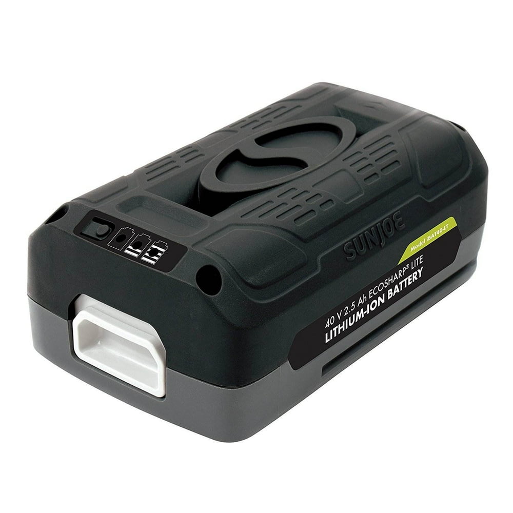 Snow Joe + Sun Joe iON EcoSharp PRO 40 V 2.5 Ah LithiumIon Battery