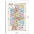 thumbnail image 5 of Art.com 1891, Summit County Map, Ohio, United States Giclee Print, White Frame Wall Art, 21" x 29", 5 of 5