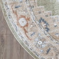 thumbnail image 3 of Nourison Astra Machine Washable Vintage Sage Multicolor 7'10" x Round Area Rug (8 Round), 3 of 9