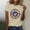 Beige, variant on Cavosen USA Flag Shirts for Women Petite Patriotic Short Sleeve Crew Neck Tops American Flag Print T Shirts Lady XL Independence Day Casual Tops Funny 4th of July Tunic Tees 2025 Patriotic Clothes