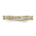 thumbnail image 4 of Auriga Fine Jewelry 14K Yellow Gold Lab Grown Diamond 1ct Channel Set Eternity Band for Women Size 7, 4 of 6
