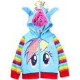 thumbnail image 1 of Girls' Rainbow Dash Hoodie, 1 of 7
