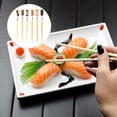 thumbnail image 3 of 1 Set 6 Pairs Durable Wooden Long Chopsticks Practical Hot Pot Chopsticks, 3 of 8