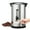 Silver-10L/60 Cups, variant on Lumiparty 10 L Stainless Steel Coffee Urn, 60 Cups Hot Coffee Water Dispenser, Double Wall Commerical Coffee Maker for Buffet Catering, Silver