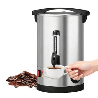 Continental Platinum 30 Cup Stainless Steel Coffee Urn With Permanent Filter  - Walmart.com