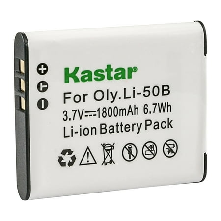 Image of Kastar 1-Pack Battery Replacement for Casio NP-150 CNP150 Battery Casio Exilim EX-TR10 Exilim EX-TR10BE Exilim EX-TR10SP Exilim EX-TR10WE Exilim EX-TR100 Exilim EX-TR15 Exilim EX-TR15BK Camera